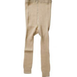 Hirsch Leggings Uld/Bomuld - natur