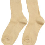 Hirsch Strømper uld/bomuld  - natur