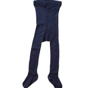 Hirsch uld/bomuld strømpebukser - mørkeblå