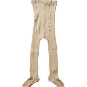 Hirsch uld/bomuld strømpebukser - natur