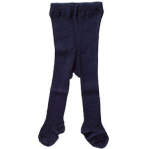 Hirsch uldstrømpebukser - mørkeblå