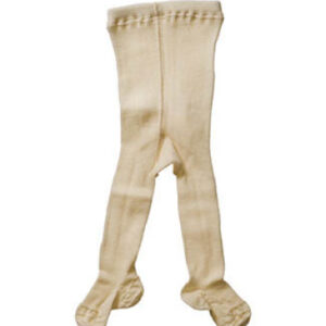 Hirsch uldstrømpebukser - natur