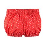 Pure Pure Bloomers - Valmuerød med hvide prikker