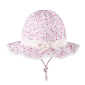 Pure Pure Solhat - lyserød/hvid