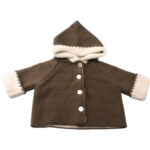 Selana Uldjakke - Teak/Natur