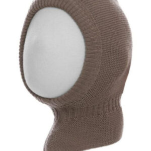 Selana elefanthue i dobbeltlag  - Mørk Beige