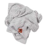 Easygrow GRANDMA Wave Tæppe - Grey Melange