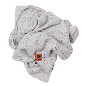 Easygrow GRANDMA Wave Tæppe - Grey Melange