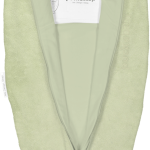 Puckababy The Original sovepose - mini 3/6 mdr. teddy, oliven