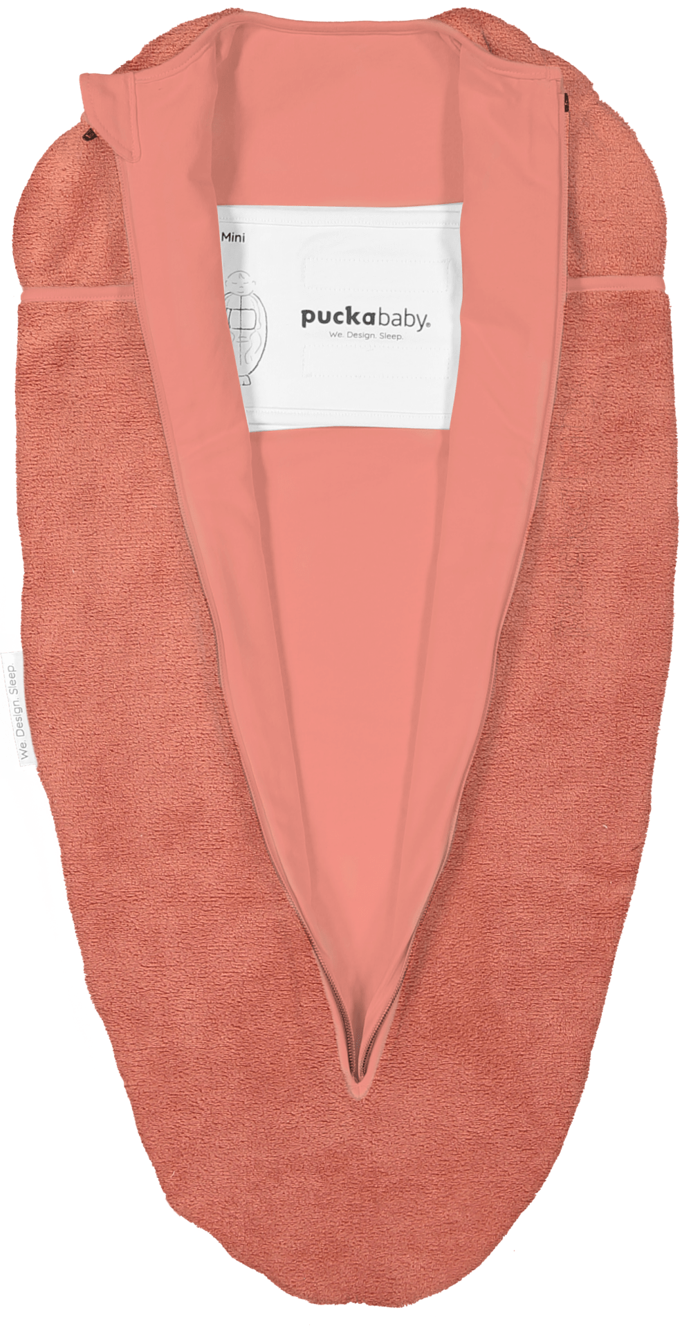 Puckababy The Original sovepose - mini 3/6 mdr. teddy, Earth