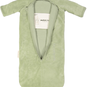 Puckababy the Bag Newborn, 0-6 mdr. / 70 cm, teddy, olive