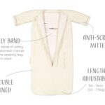 Puckababy the Bag Newborn, 0-6 mdr. / 70 cm, teddy, pure