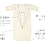 Puckababy the Bag Newborn, 0-6 mdr. / 70 cm, teddy, pure