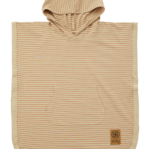 Cloby UV Poncho - Sandy Beach/Ginger Spice - 3-5 år