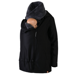 Wombat Bærejakke Wallaby Charcoal Black/Grey - XS