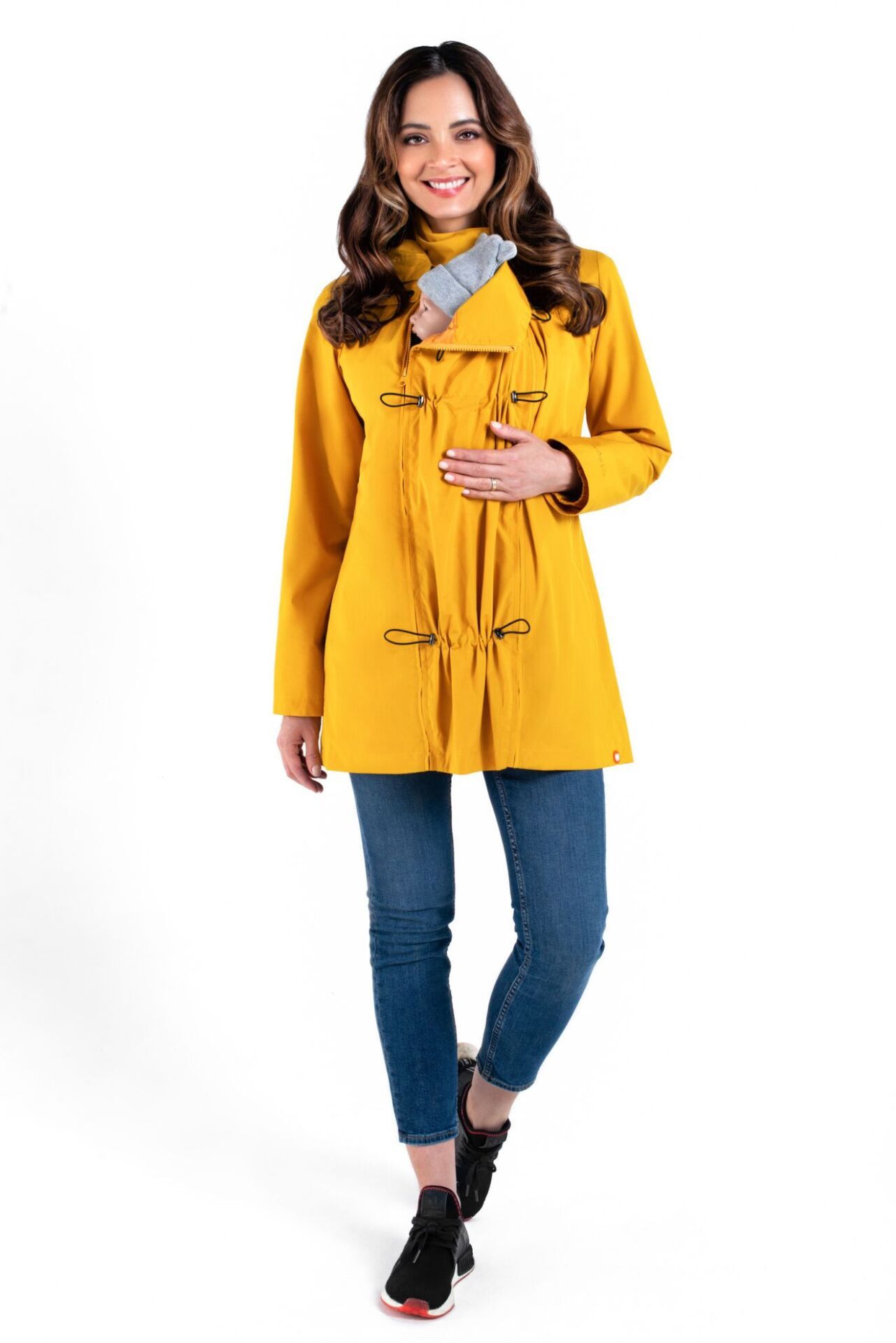 Wombat Numbat Go Bærejakke - Mustard - S