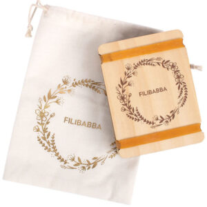 Filibabba Mini Blomsterpresse - Træ - 12x9 cm