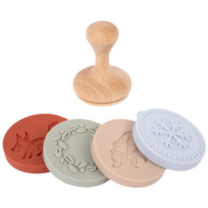 Filibabba Stempelsæt - Træ/Silikone - 4 Dele - Wonderful Winter
