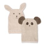 That&apos;s Mine - Michi vaskeklude 2-pak - Bunny and panda