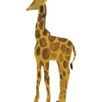 That&apos;s Mine - Wallsticker Giraffe Baby - Multi