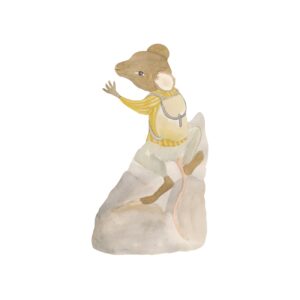 That&apos;s Mine - Wallsticker Henry the hiker - Brown