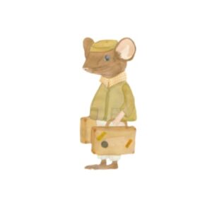 That&apos;s Mine - Wallsticker Rufus the Traveler - Green