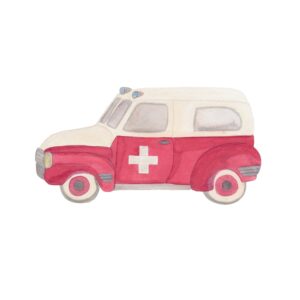 That&apos;s Mine - Wallsticker ambulance - Multi