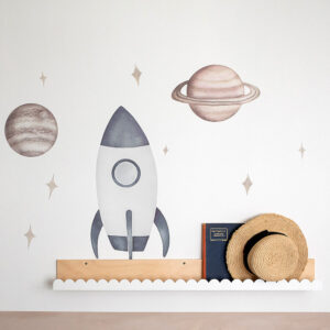 That&apos;s Mine - Wallsticker raket - Multi