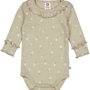 Müsli Body l/æ - Rib - Pineapple - Soft Green/Poetry Green/Mary