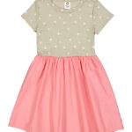 Müsli Kjole - Rib - Pineapple Swing - Soft Green/Poetry Green/Ma