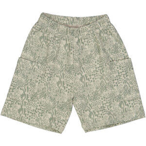 Müsli Shorts - Leopard Cargo - Soft Green/Poetry Green