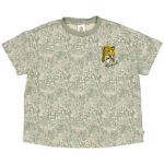 Müsli T-shirt - Leopard Big - Soft Green/Poetry Green