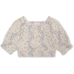 That&apos;s Mine - Helen top - Sprinkles hearts yellow - 104cm - 4Y