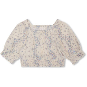 That&apos;s Mine - Helen top - Sprinkles hearts yellow - 104cm - 4Y