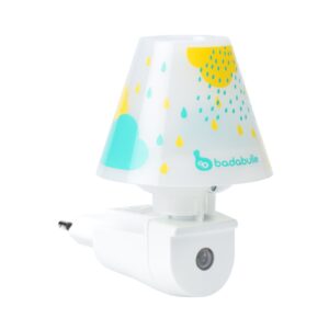 Badabulle Væg Natlampe - Blue drops