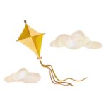 That&apos;s Mine - Wallsticker Kite Small - Multi