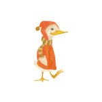 That&apos;s Mine - Wallsticker Petra the duck - Multi