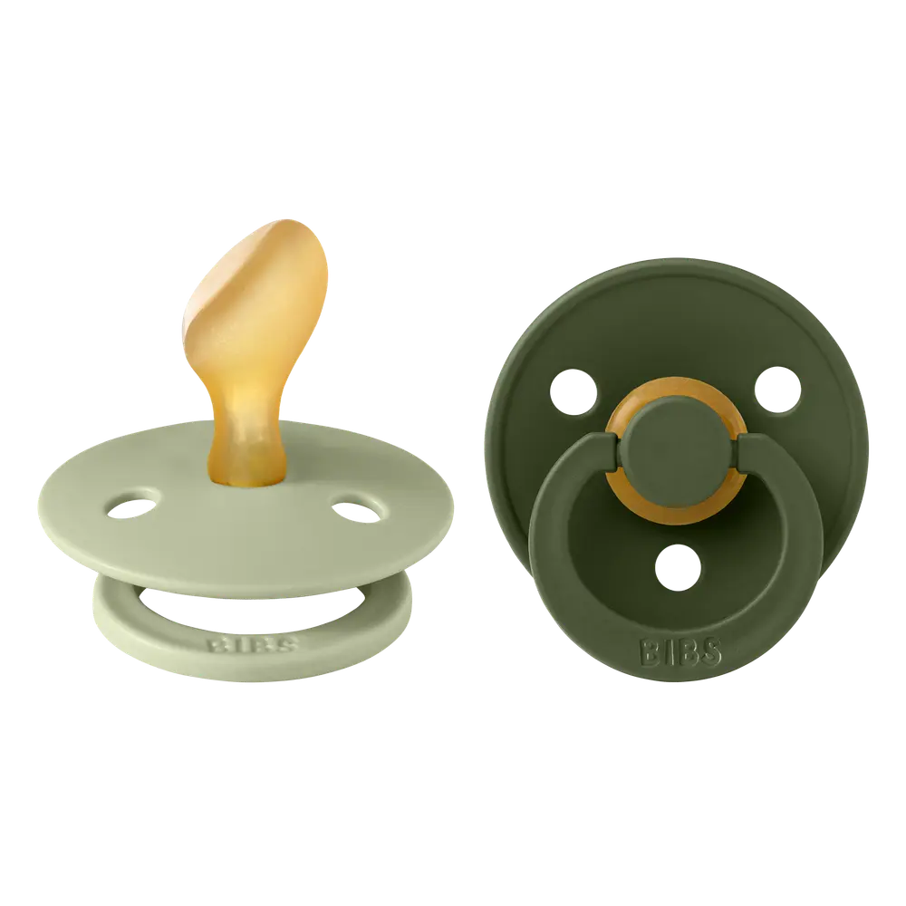 2 pk. Colour Latex Size 2 Anatomical. Sage/Hunter Green