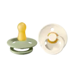 2 pk. Colour sut 0-6 mdr. latex - sage/ivory