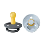 2 pk. Colour sut 6-18 mdr. latex - iron/baby blue