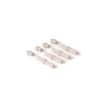 8 x Connector pegs Soft Rose