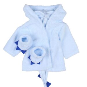 Asi Dukketilbehør - Badekåbe - 46 cm - Blå