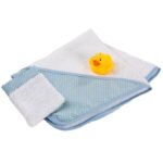 Asi Dukketilbehør - Badeslag - 36-43 cm - Blå/Hvid