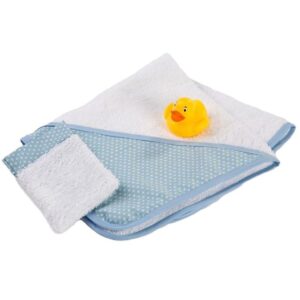 Asi Dukketilbehør - Badeslag - 36-43 cm - Blå/Hvid