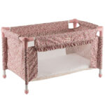 Asi Dukketilbehør - Rejseseng - 36-46 cm - Rosa