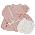 Asi Dukketøj - 36 cm - Koke - Støvet Rosa