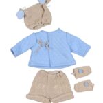 Asi Dukketøj - 36 cm - Lyseblå