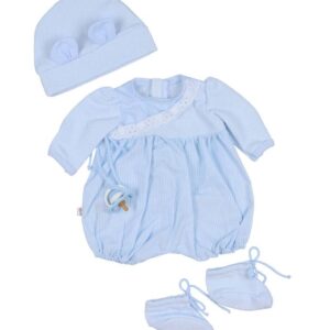 Asi Dukketøj - 43 cm - Lyseblå