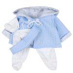 Asi Dukketøj - 46 cm - Blå/Hvid