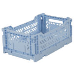 Aykasa Foldekasse - 27x17x11 cm - Mini - Baby Blue